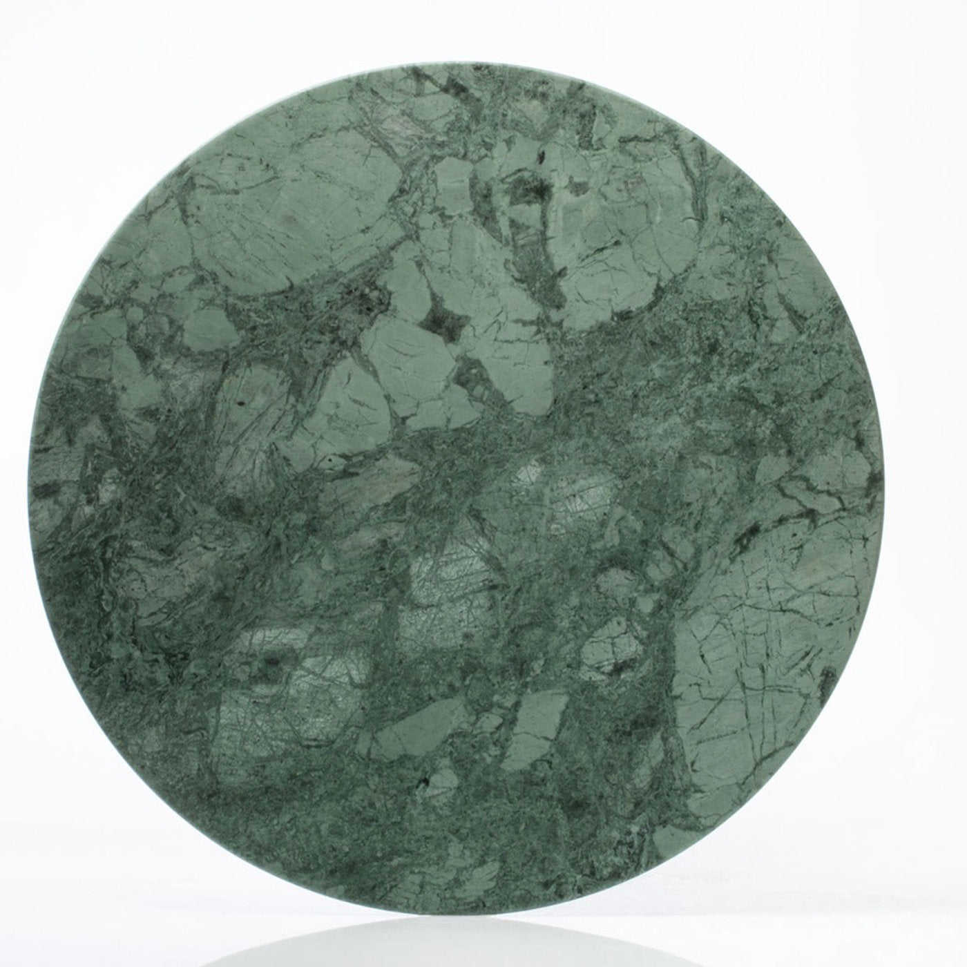 Convivio Round Centerpiece in Green Guatemala Marble - Alternative view 1