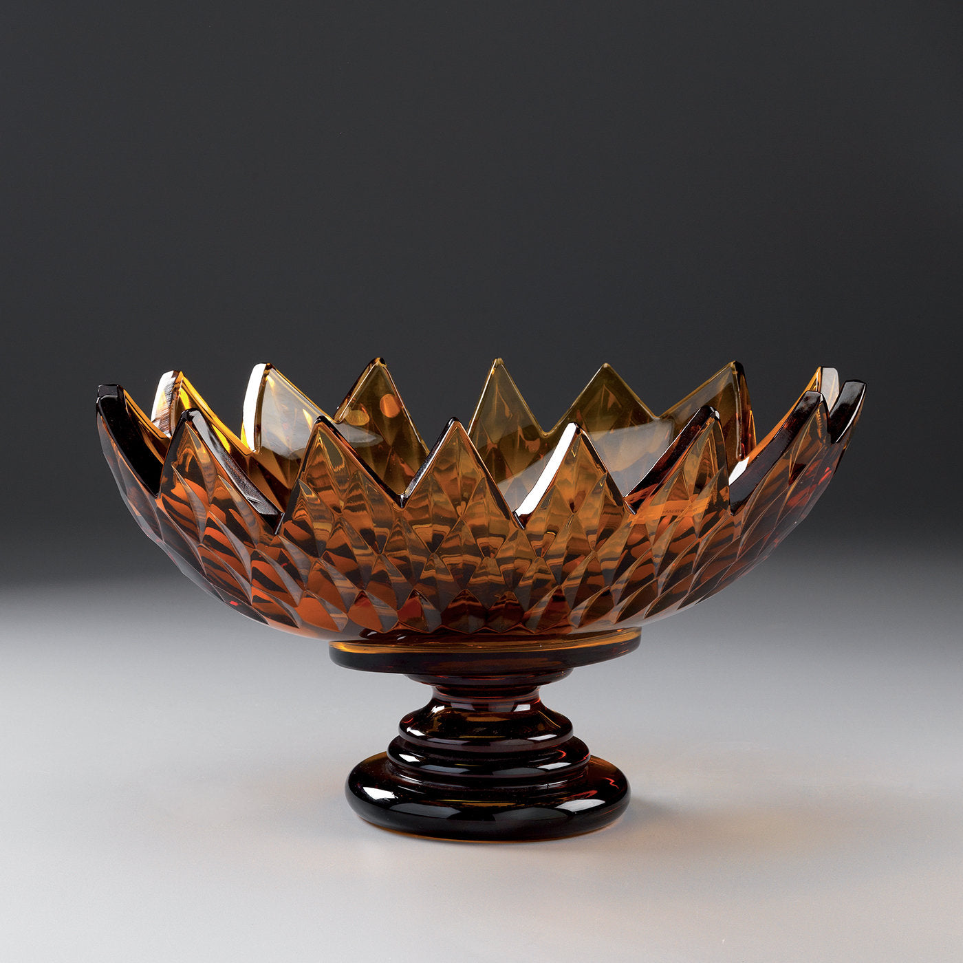 Crystal Bowl in Amber - Alternative view 1