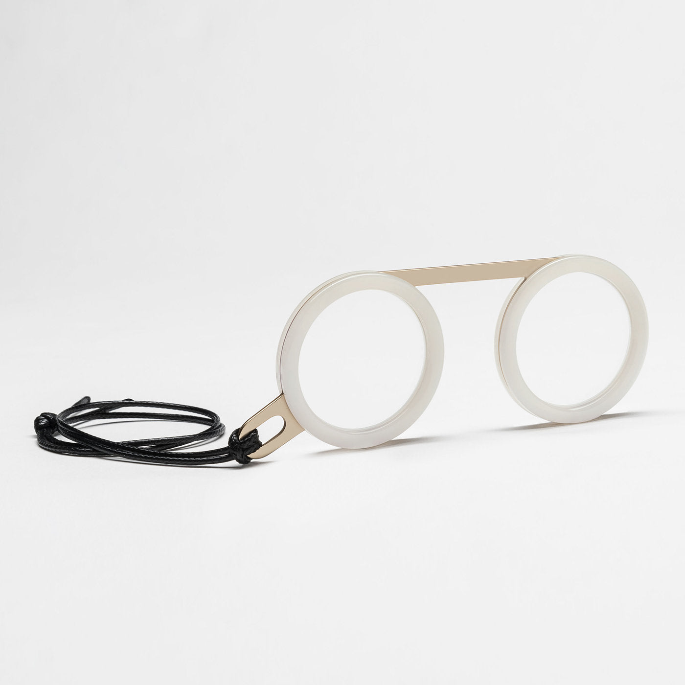 White and Gold Reading Glasses - Alternative view 5