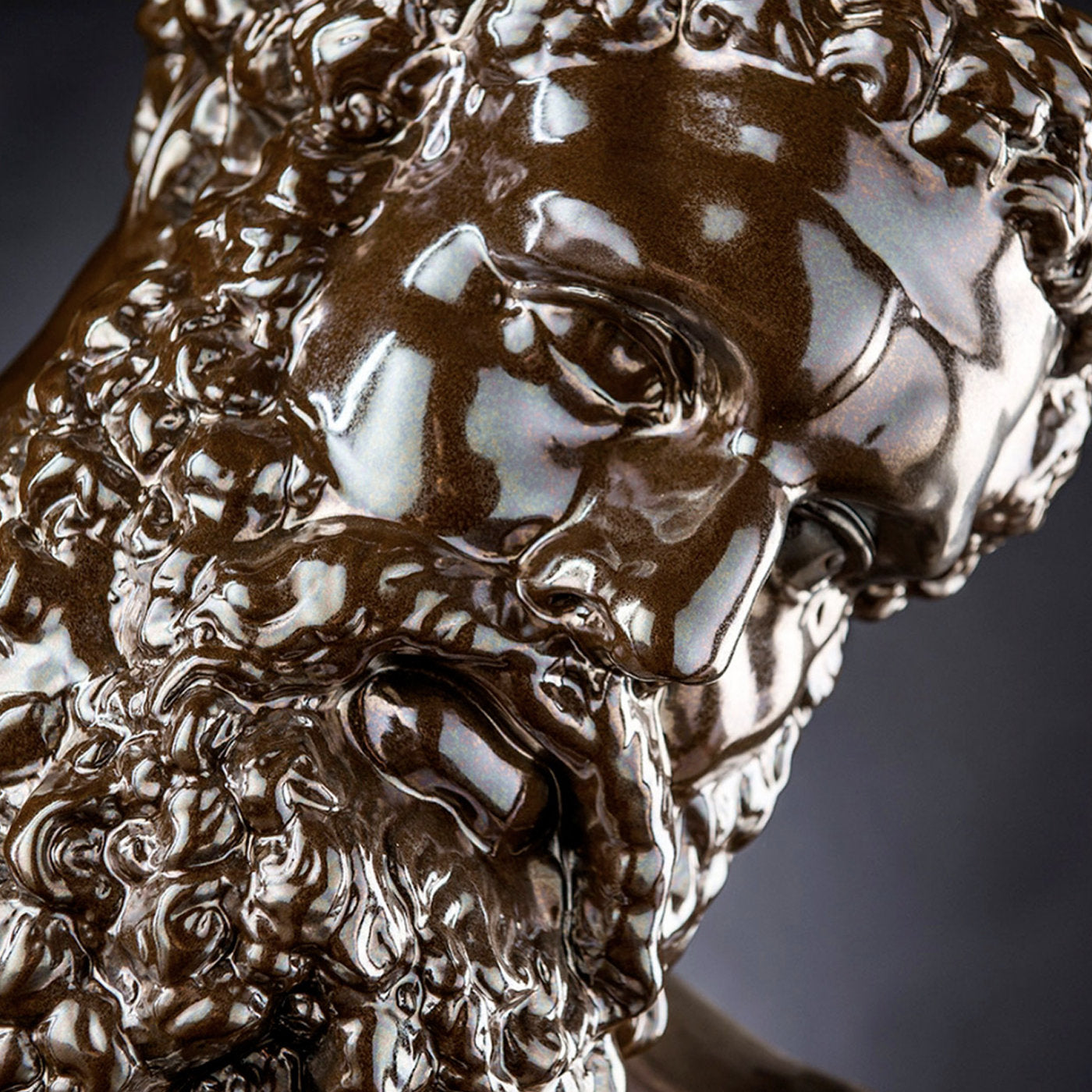 Hercules Ceramic Bust Sculpture - Alternative view 1