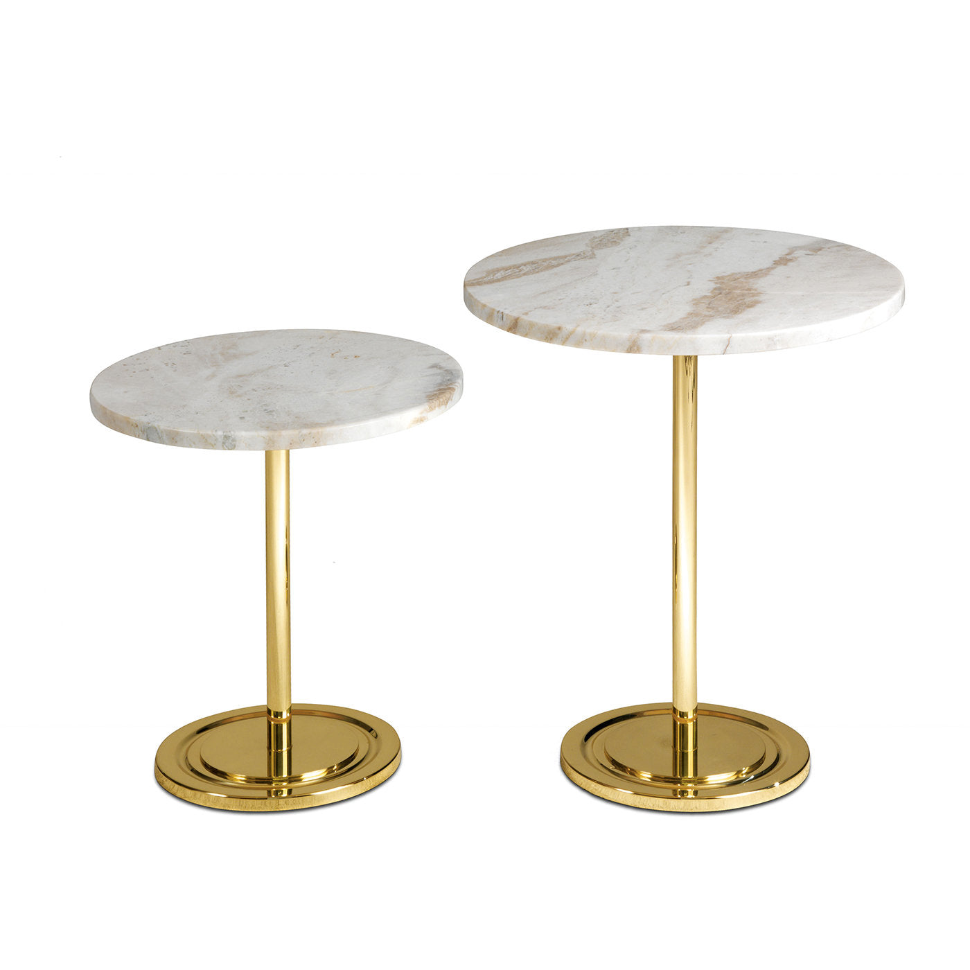 T155/S Low Side Table With Marble Top - Alternative view 1