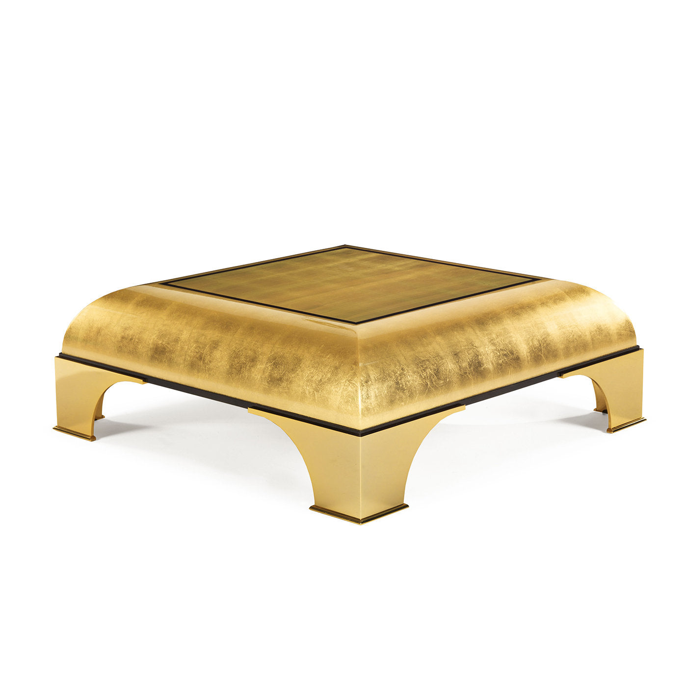 T138 Coffee Table With Golf Leaf - Alternative view 1