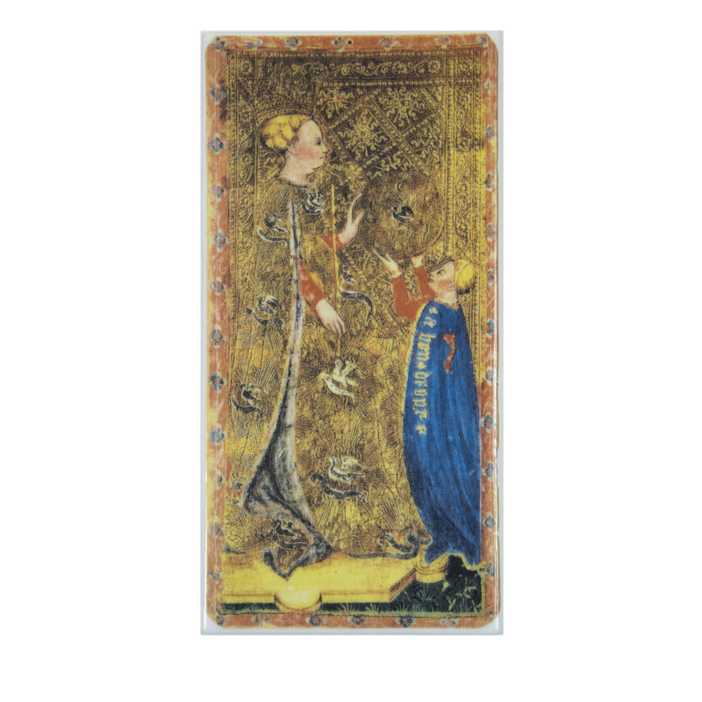 Tarot Card The Queen of Coins Set of 2 - Main view