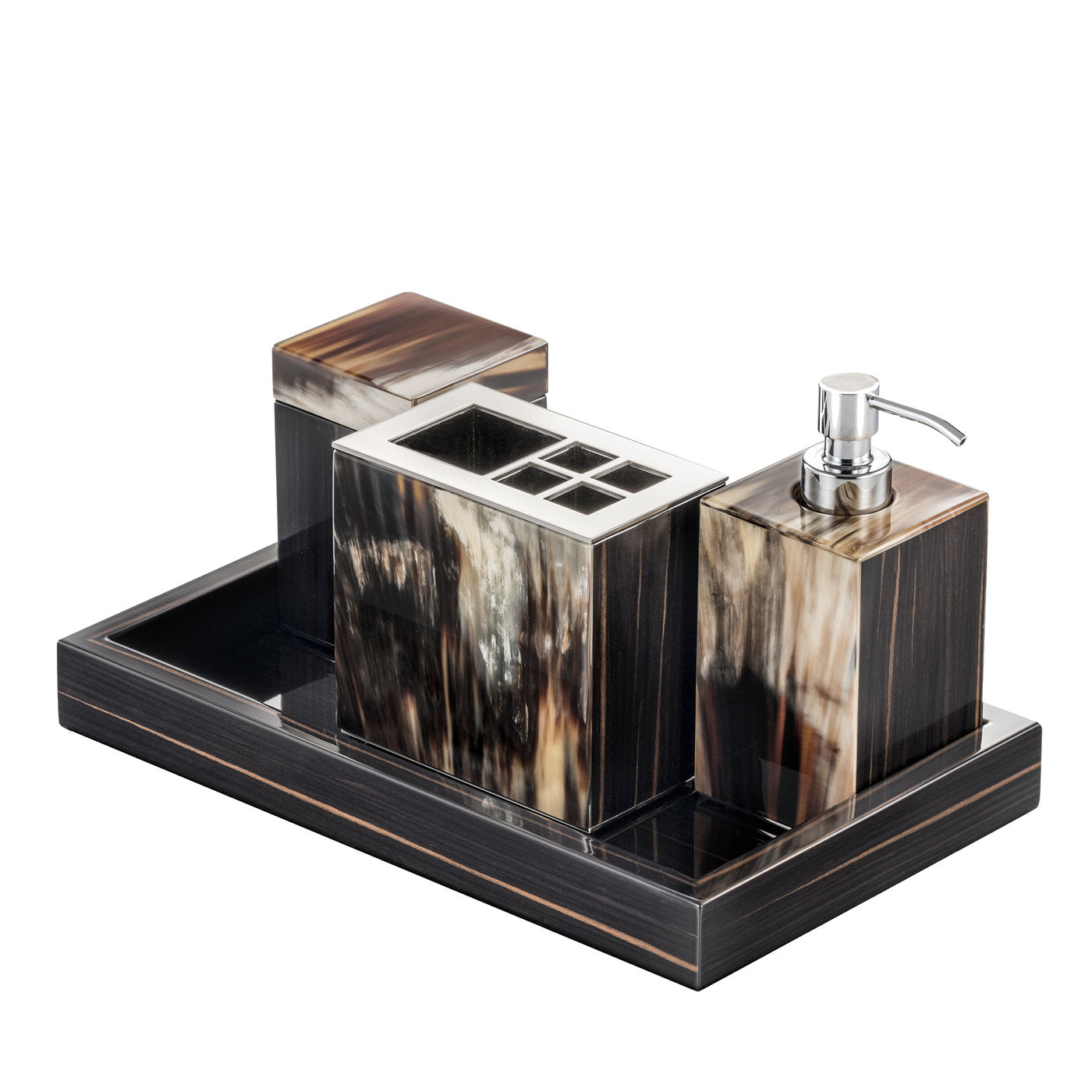 Rectangle high quality Accessories Set + Tray