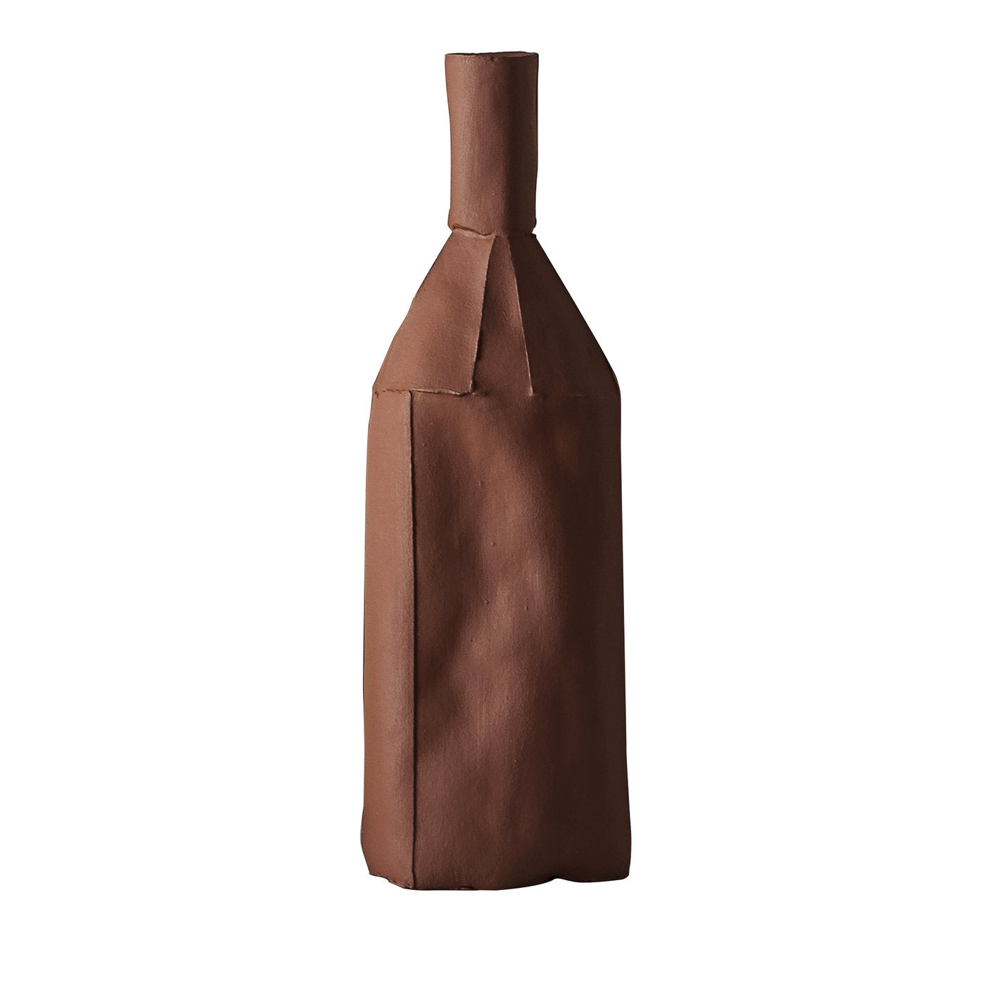 Bottiglia decorativa Cartocci Liscia Maroon - Vista principale