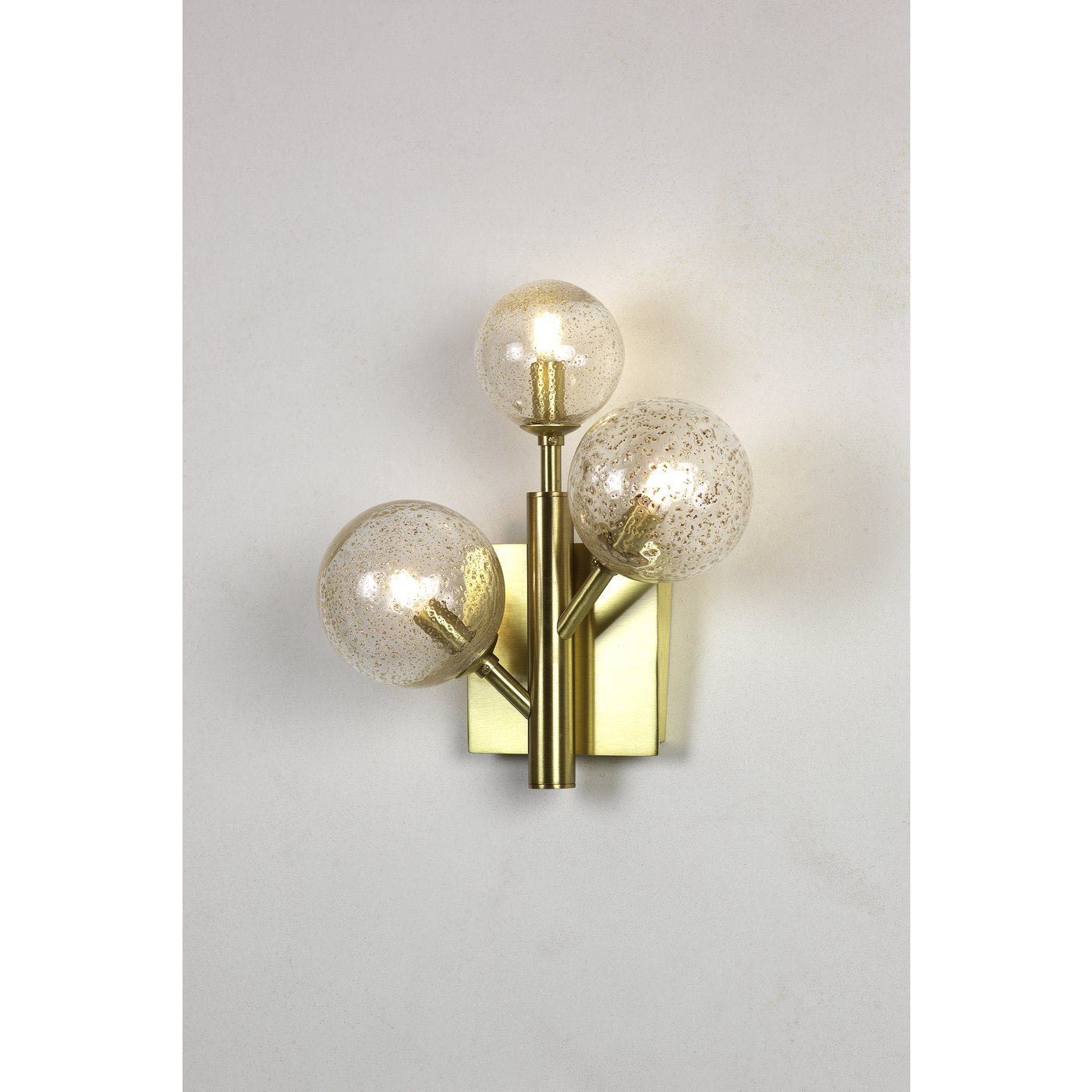 Mimosa 3-Light Brass Sconce - Alternative view 1