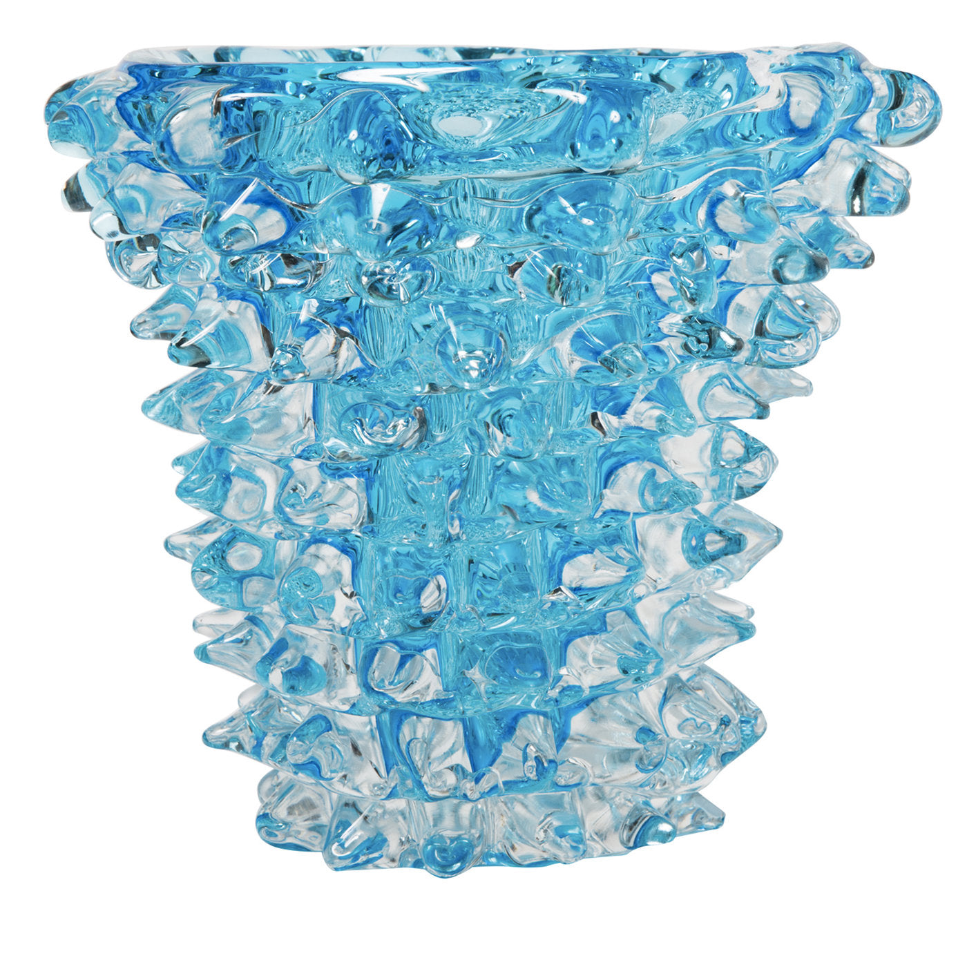 Small Blue Rostro Cone Vase - Main view