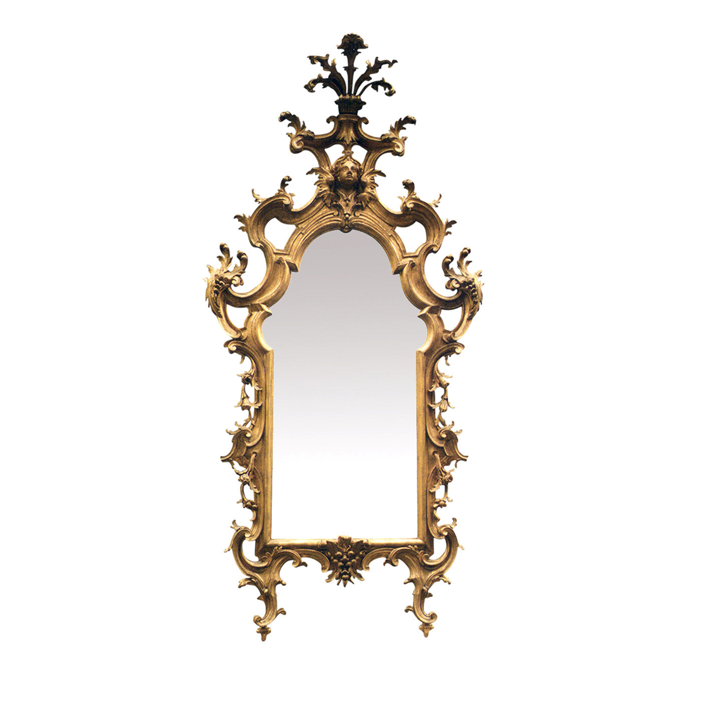 Espejo de madera tallada Luis XIV - Vista principal