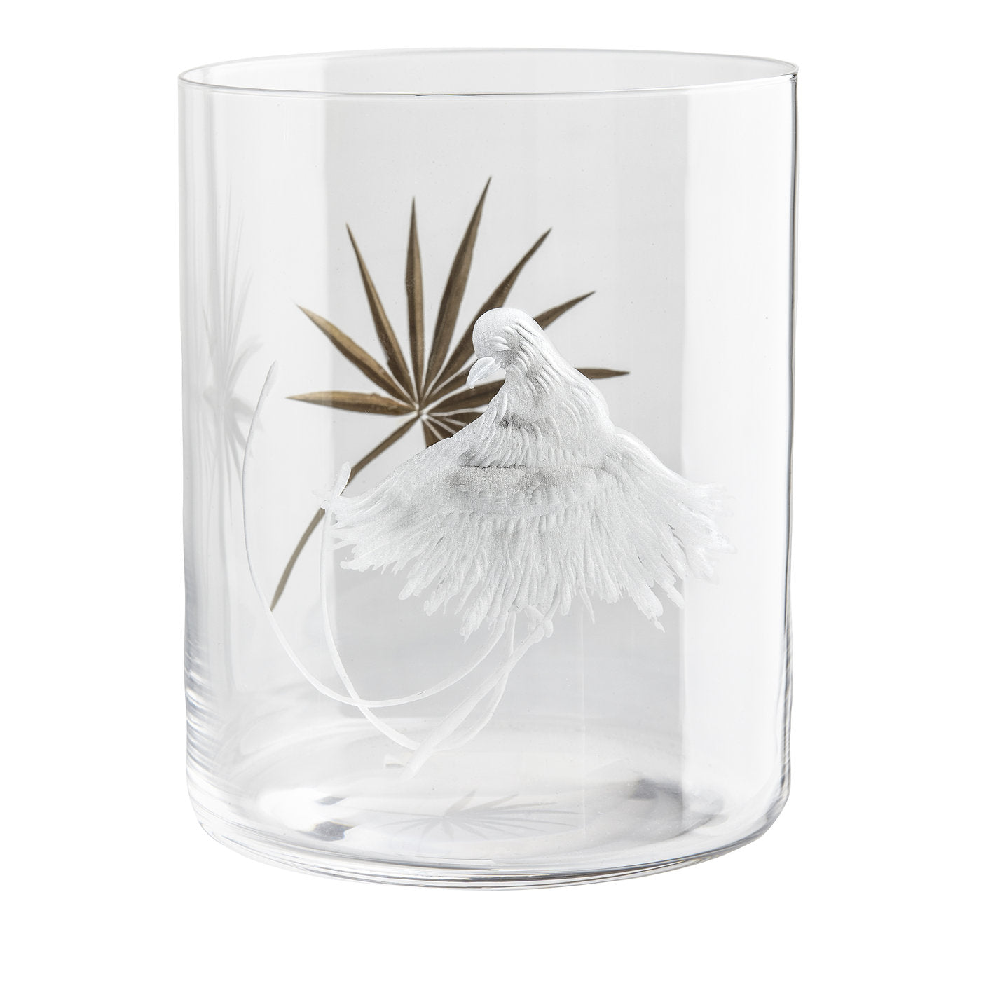 Set of 6 Birds of paradise Crystal Glasses - Alternative view 2