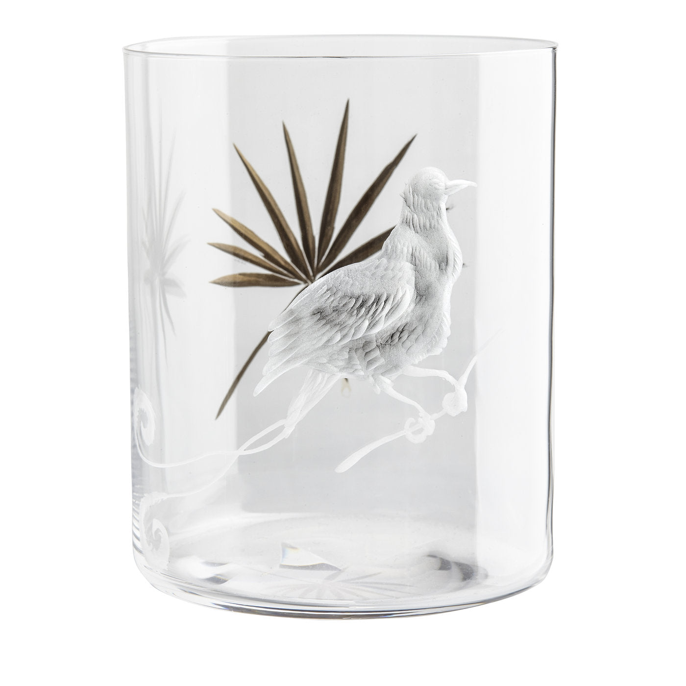 Set of 6 Birds of paradise Crystal Glasses - Alternative view 3