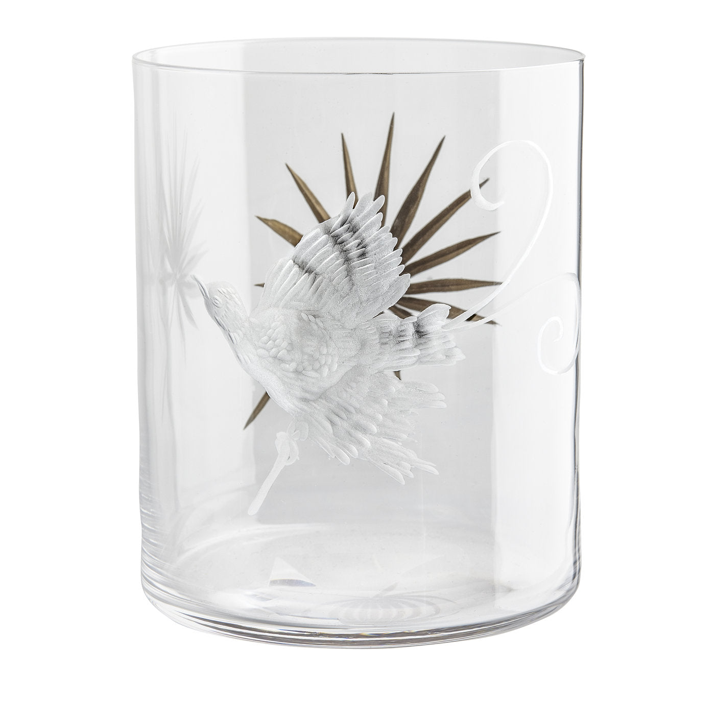 Set of 6 Birds of paradise Crystal Glasses - Alternative view 6