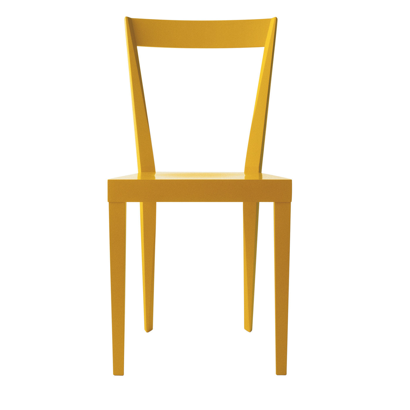 2er Set Livia Gelbe Stühle von Gio Ponti - Hauptansicht