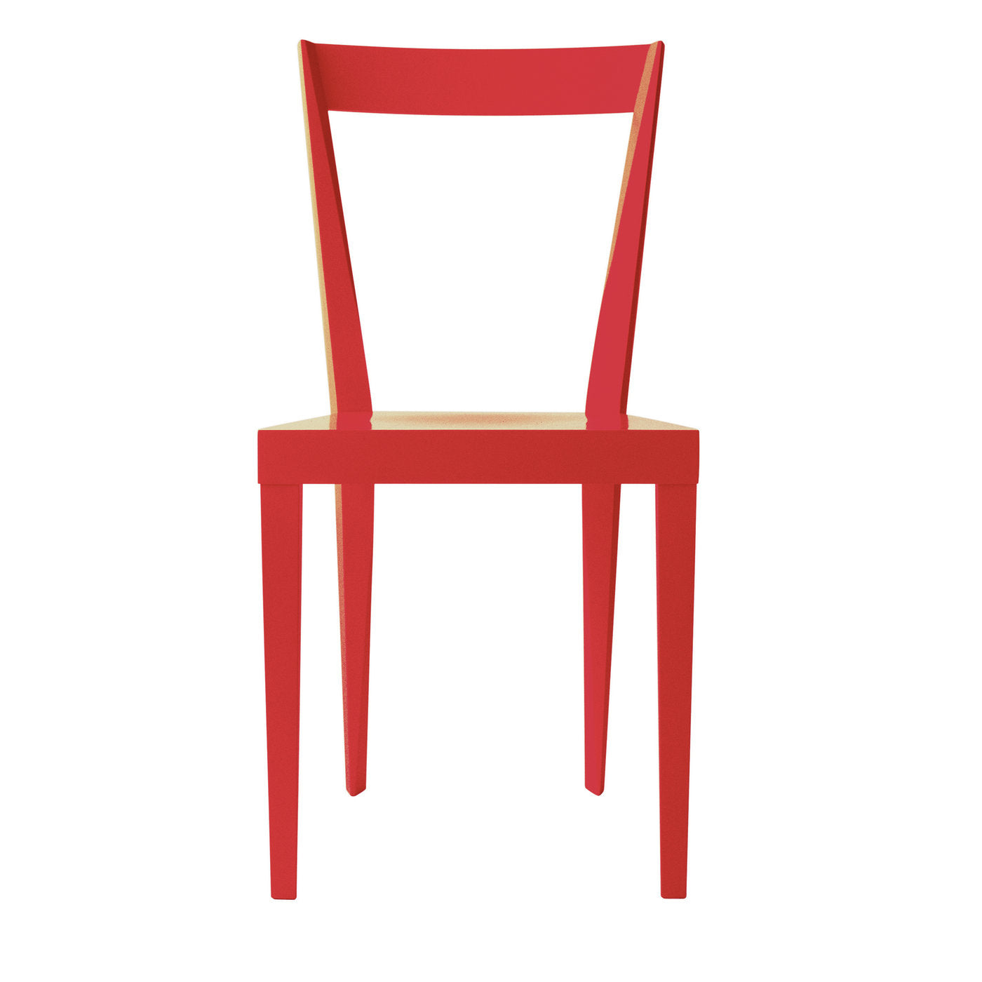 Juego de 2 sillas Livia rojo de Giò Ponti - Vista principal