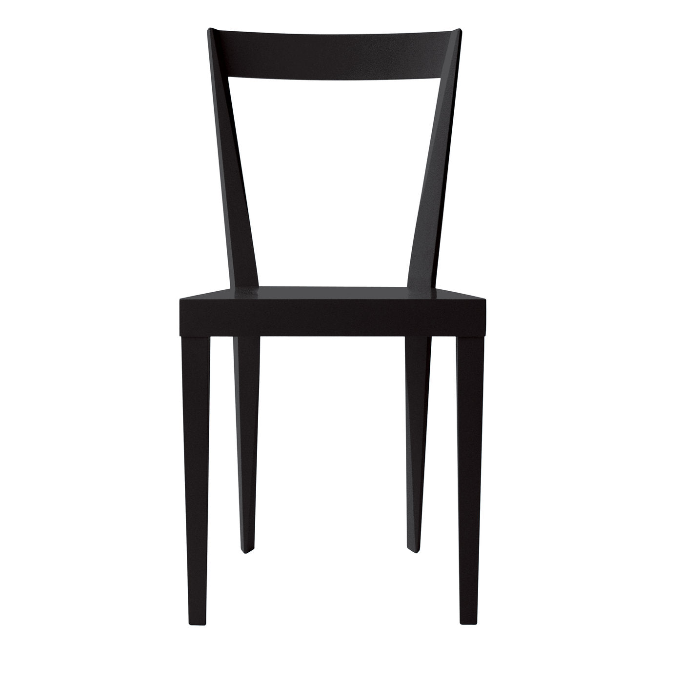Juego de 2 sillas negras Livia de Gio Ponti - Vista principal
