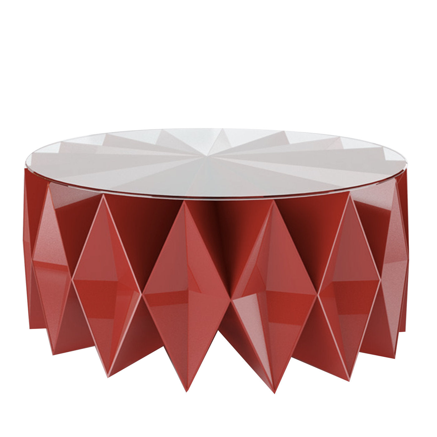 Tavolino da caffè Colletto Red di Moschino - Vista principale