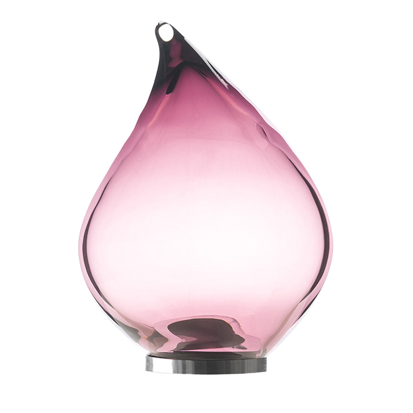 Lámpara de mesa Flik Pink Amethyst de Karim Rashid - Vista principal