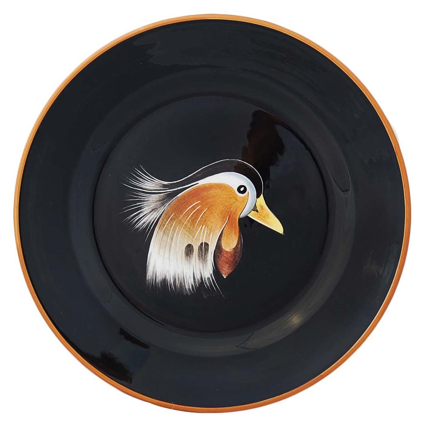 Set of 6 Wild Ducks Ceramic Dinner Plates - Alternative view 1