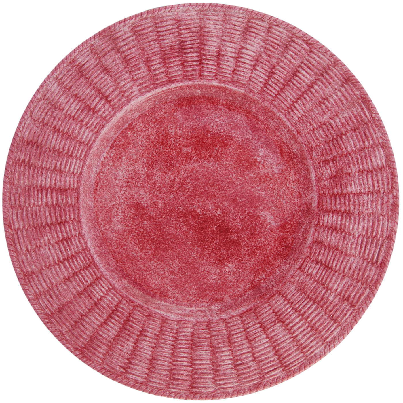 Set of 2 Fiori Pink Ceramic Plates - Alternative view 4