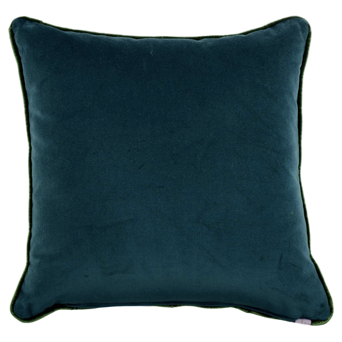 Emerald Carré Cushion in jacquard fabric - Alternative view 1