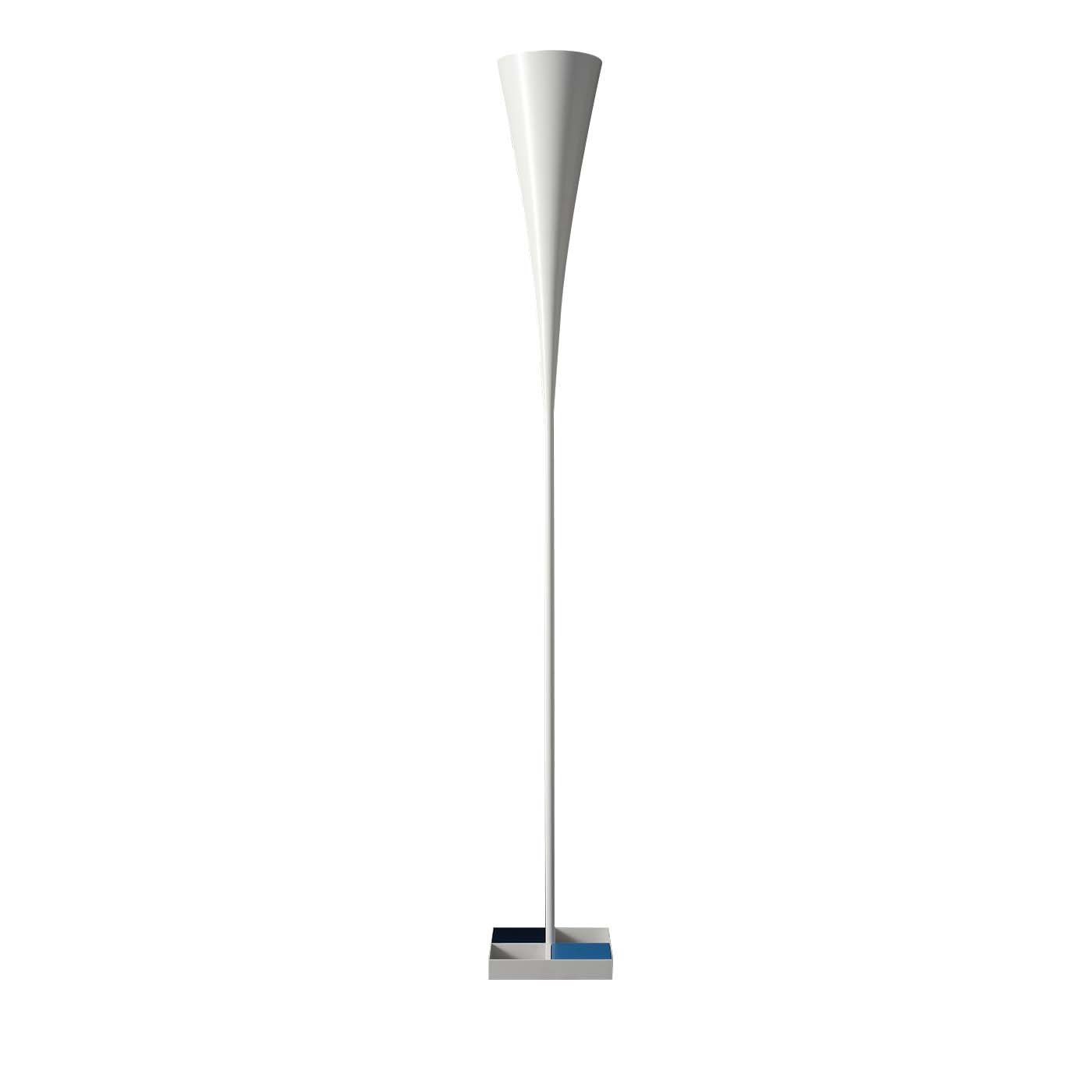 De-Lux D8 Lámpara de pie blanca de Gio Ponti - Vista principal