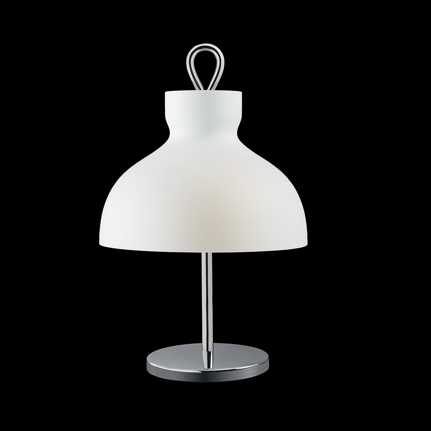 Arenzano Bassa Chrome Table Lamp by Ignazio Gardella - Alternative view 2