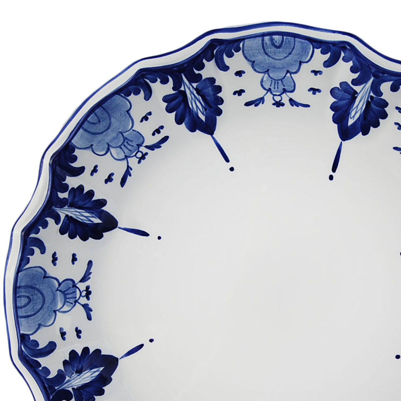 Set of 4 Palmetta Este Ceramic Plates - Alternative view 1