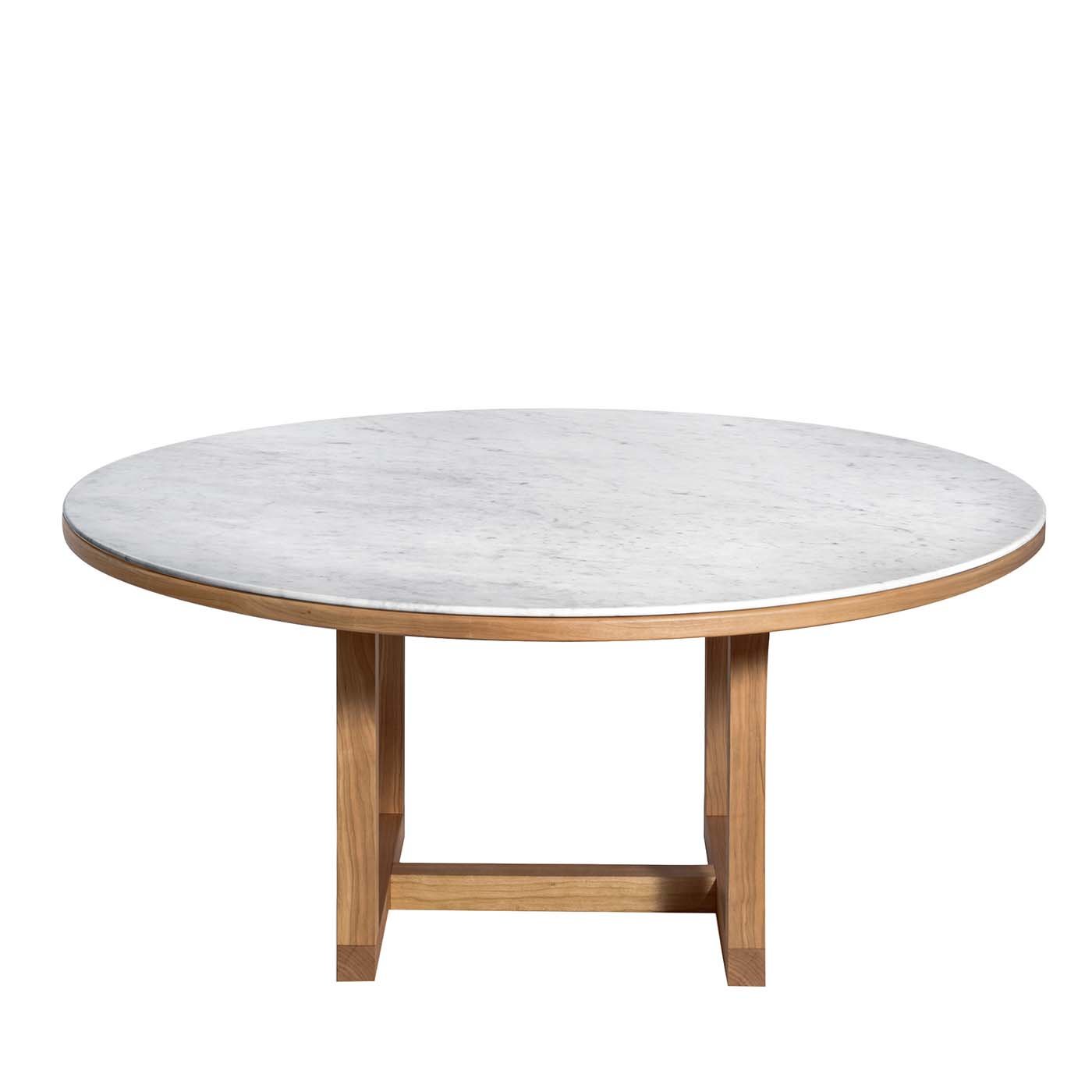 Table de salle à manger ronde Span par John Pawson - Vue principale