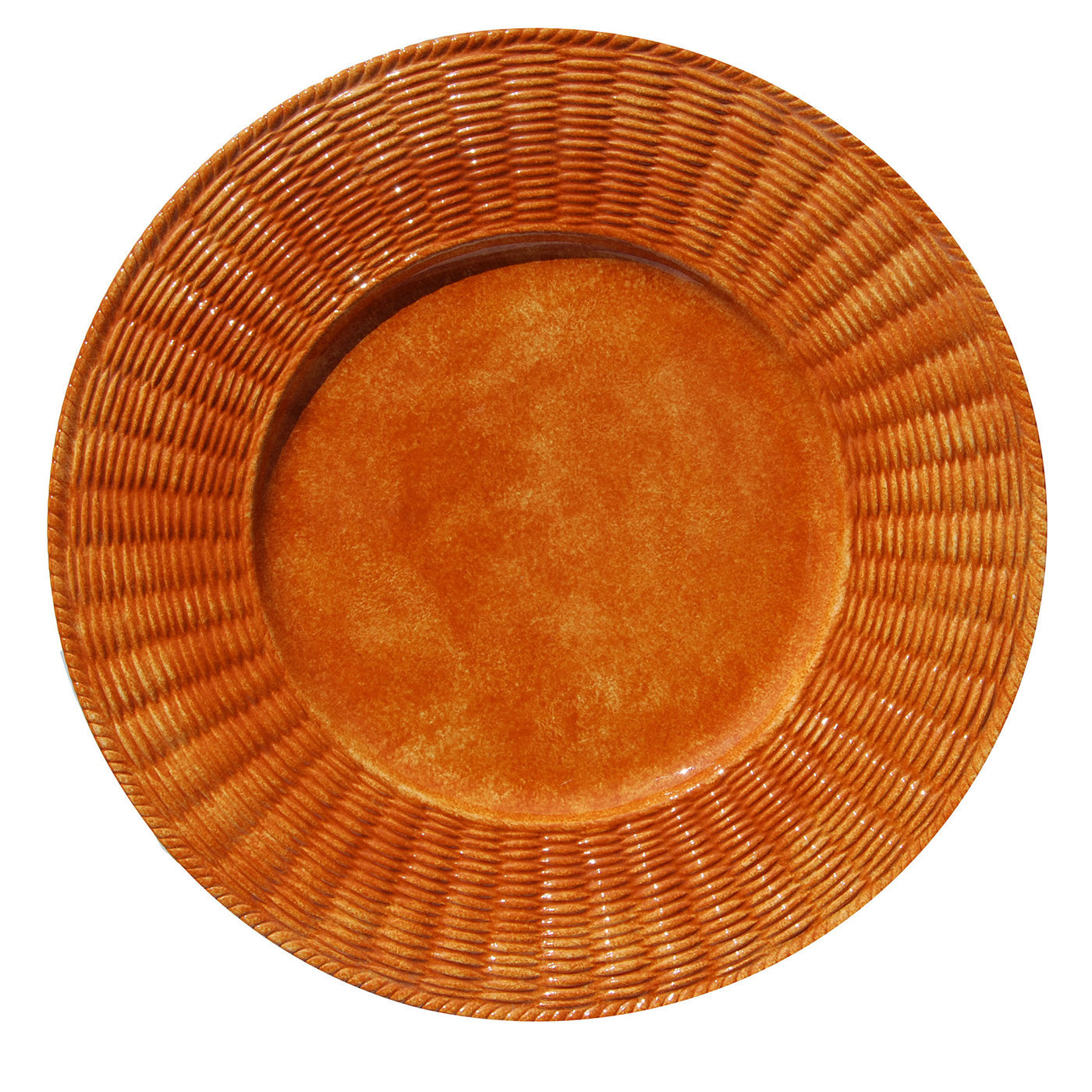 Set d'assiettes en céramique Torino Orange pour deux personnes - Vue alternative 2