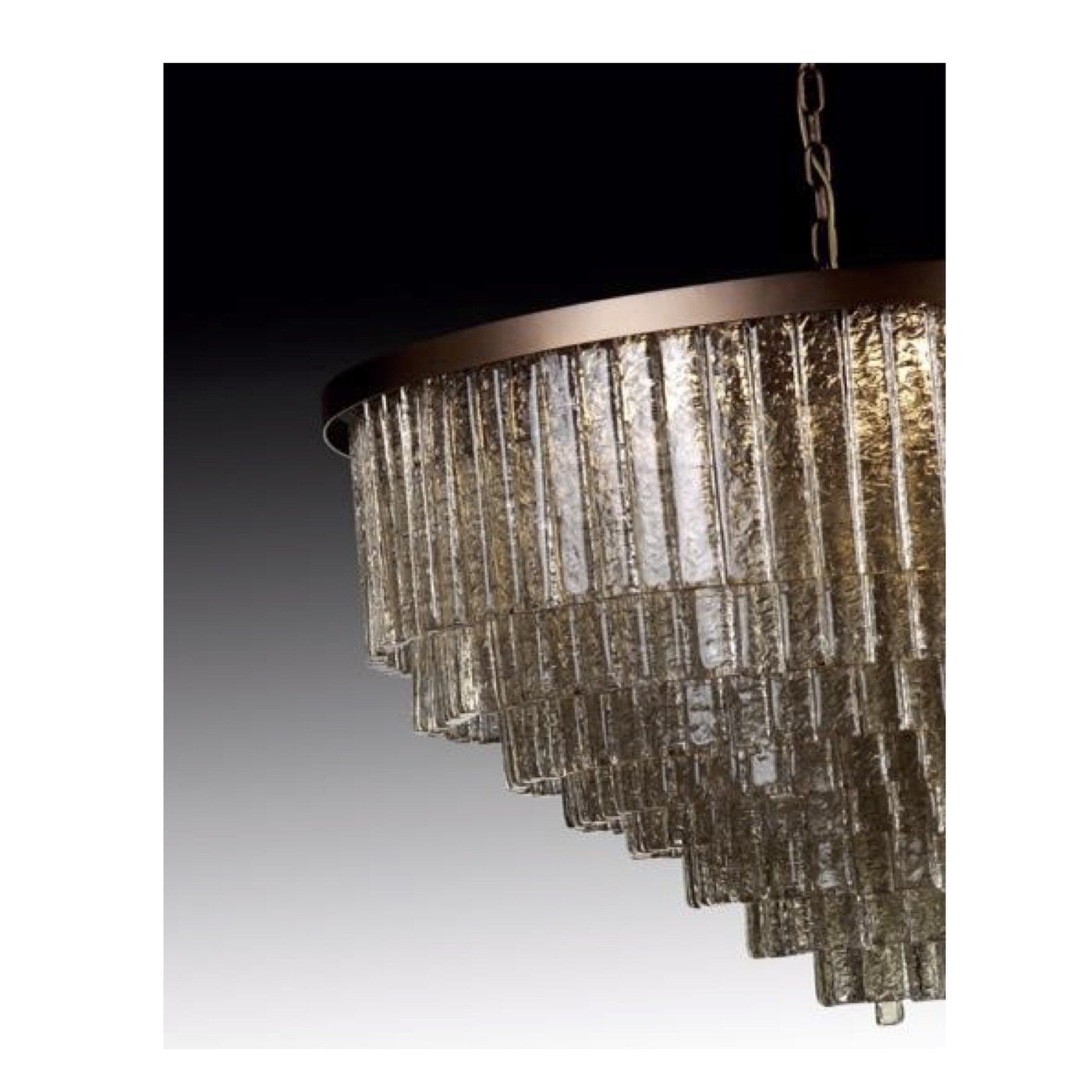 Large Stecche Martellate Chandelier - Alternative view 1