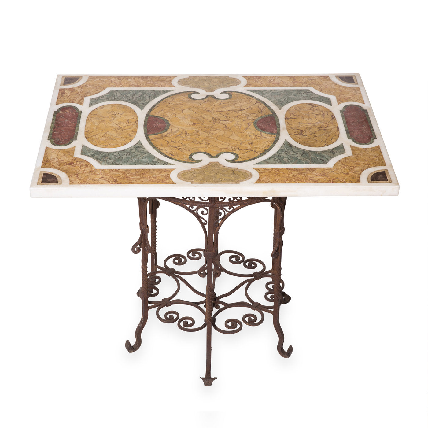 Antica Roma Marble Intarsia Table - Alternative view 2