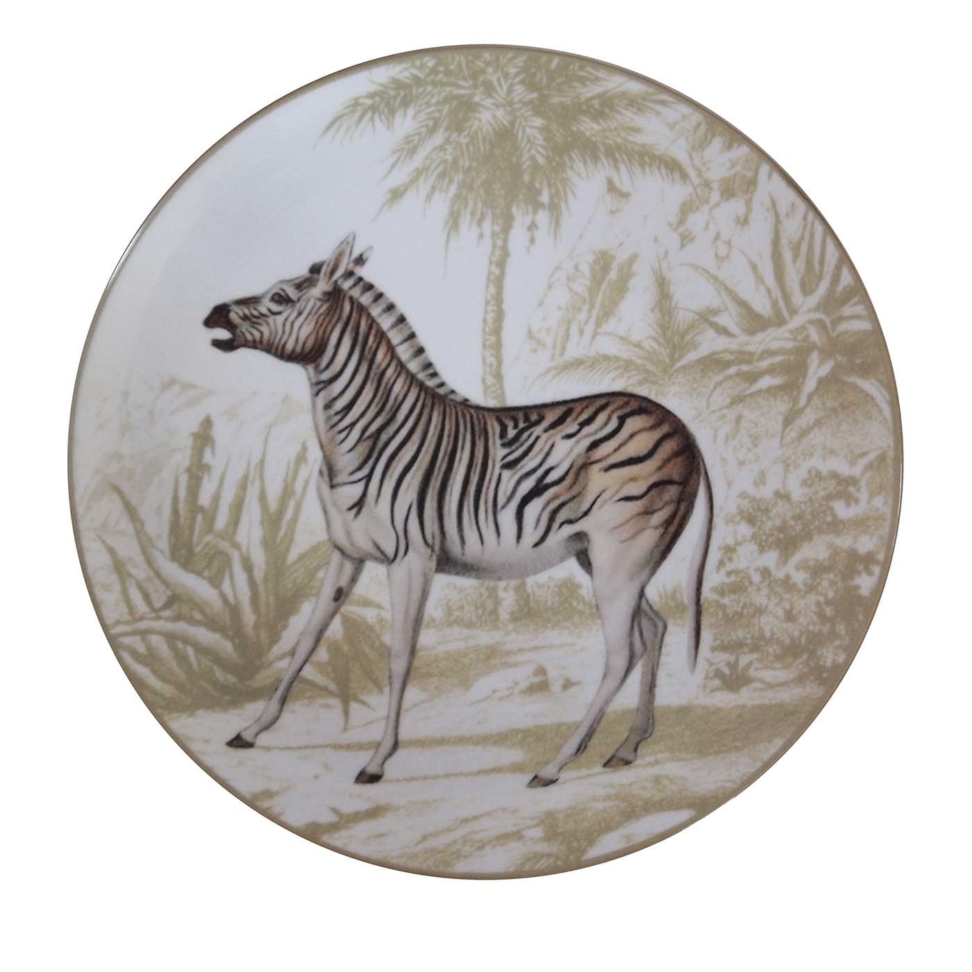 Ottomane Zebra Teller - Hauptansicht