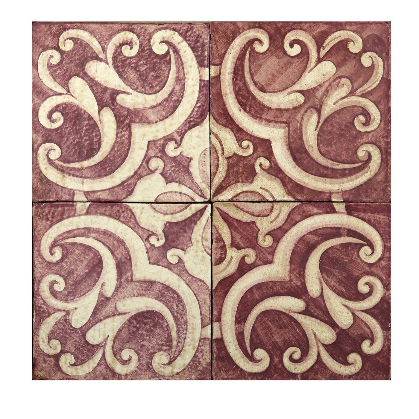 Rosso Ficus Indica Set of 4 Tiles #5 - Main view