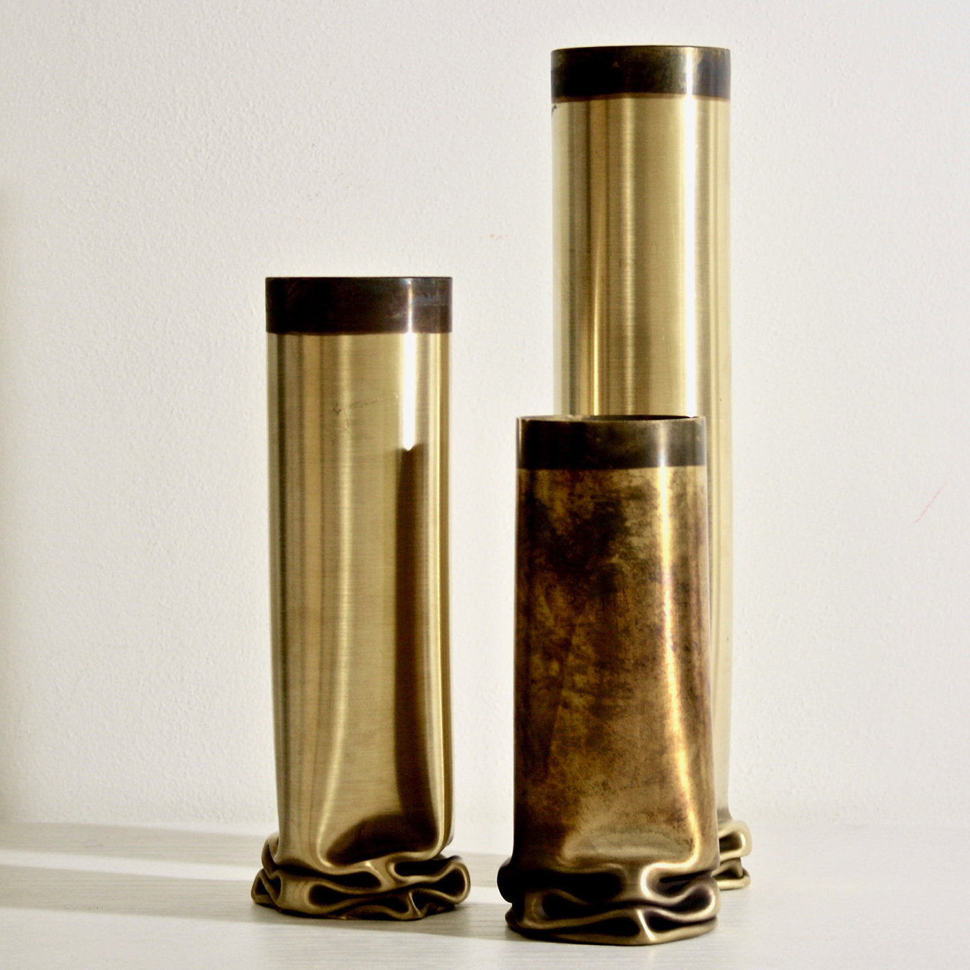 Hot Brass Small Vase - Alternative view 1
