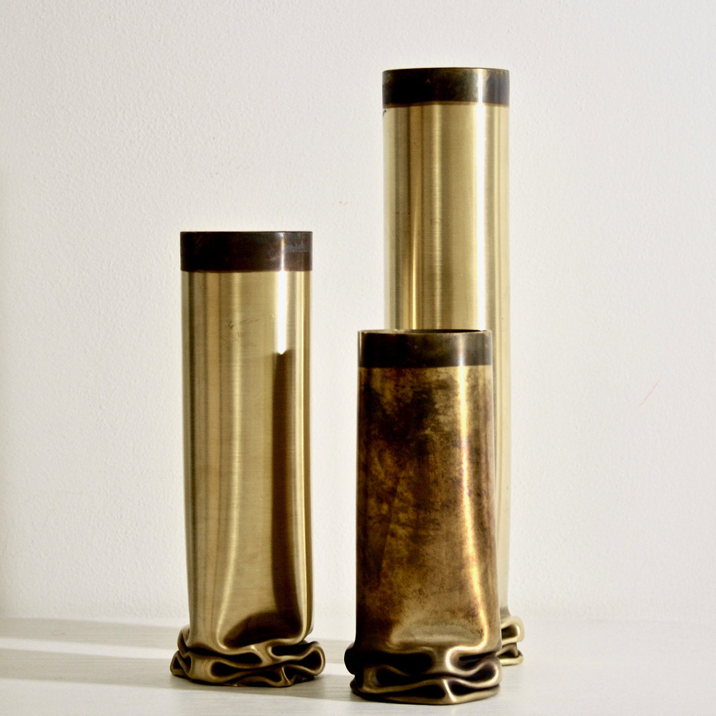 Hot Brass Medium Vase - Alternative view 1