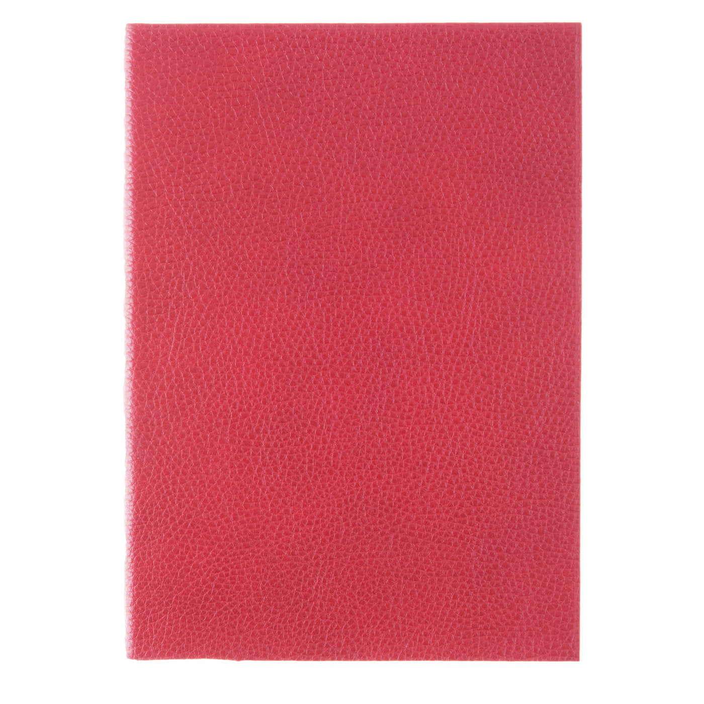 Notizbuch aus rotem Leder - Alternative Ansicht 1