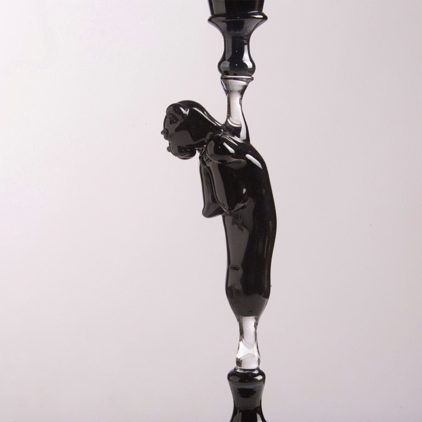 Panther Woman Black Murano Flute - Alternative view 2