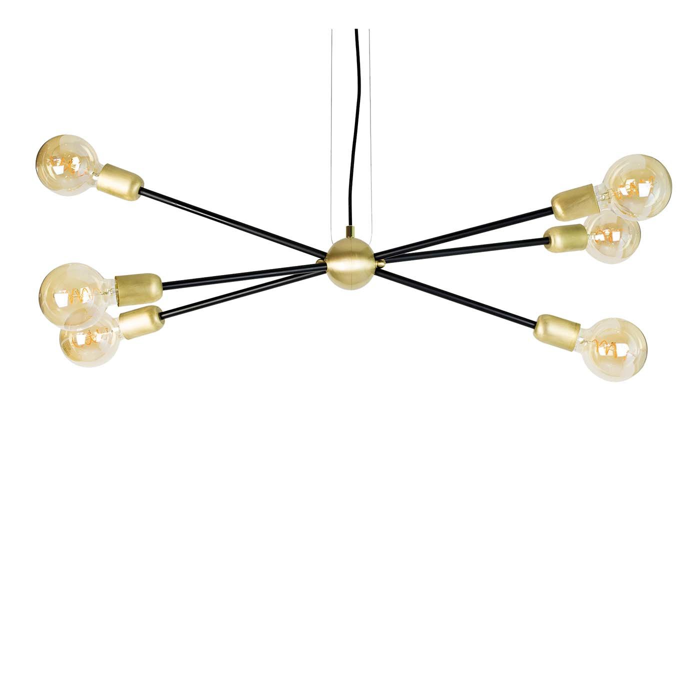 Sciangai/S Ceiling Lamp with G125 Twist Amb Bulbs - Main view