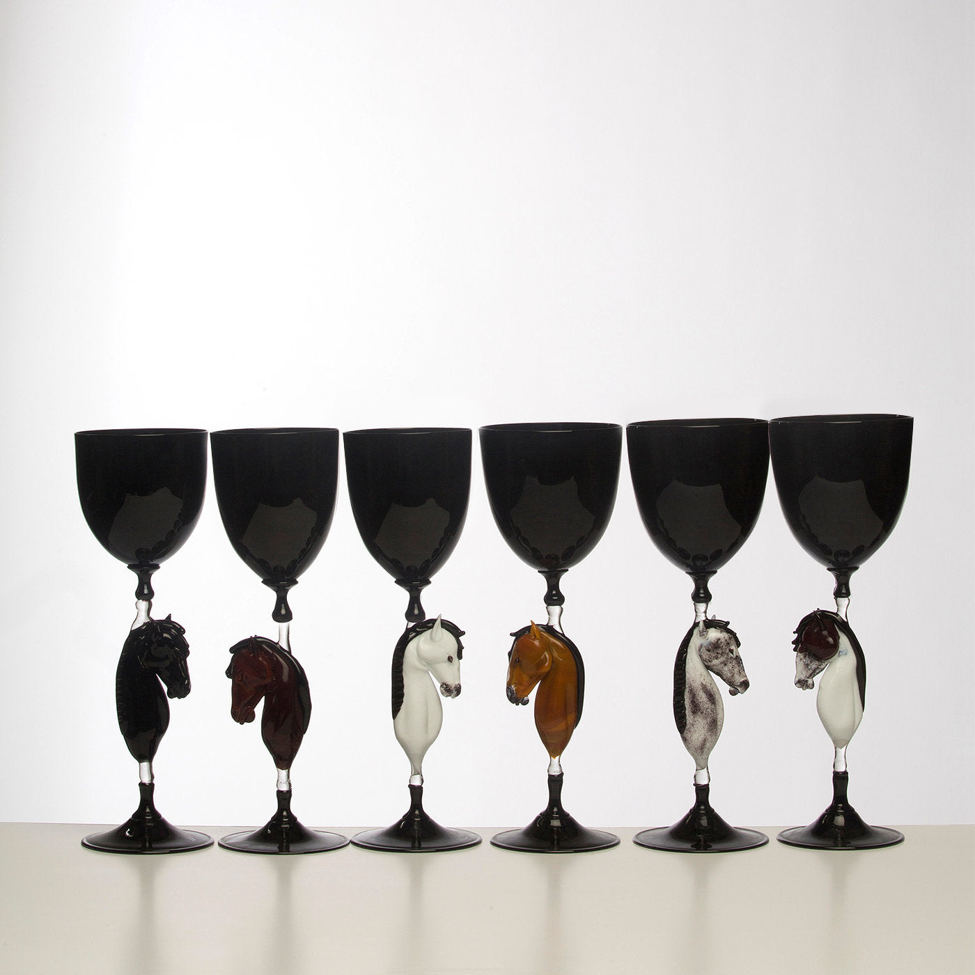 Horse Murano Wine Glass N°4 - Alternative view 3