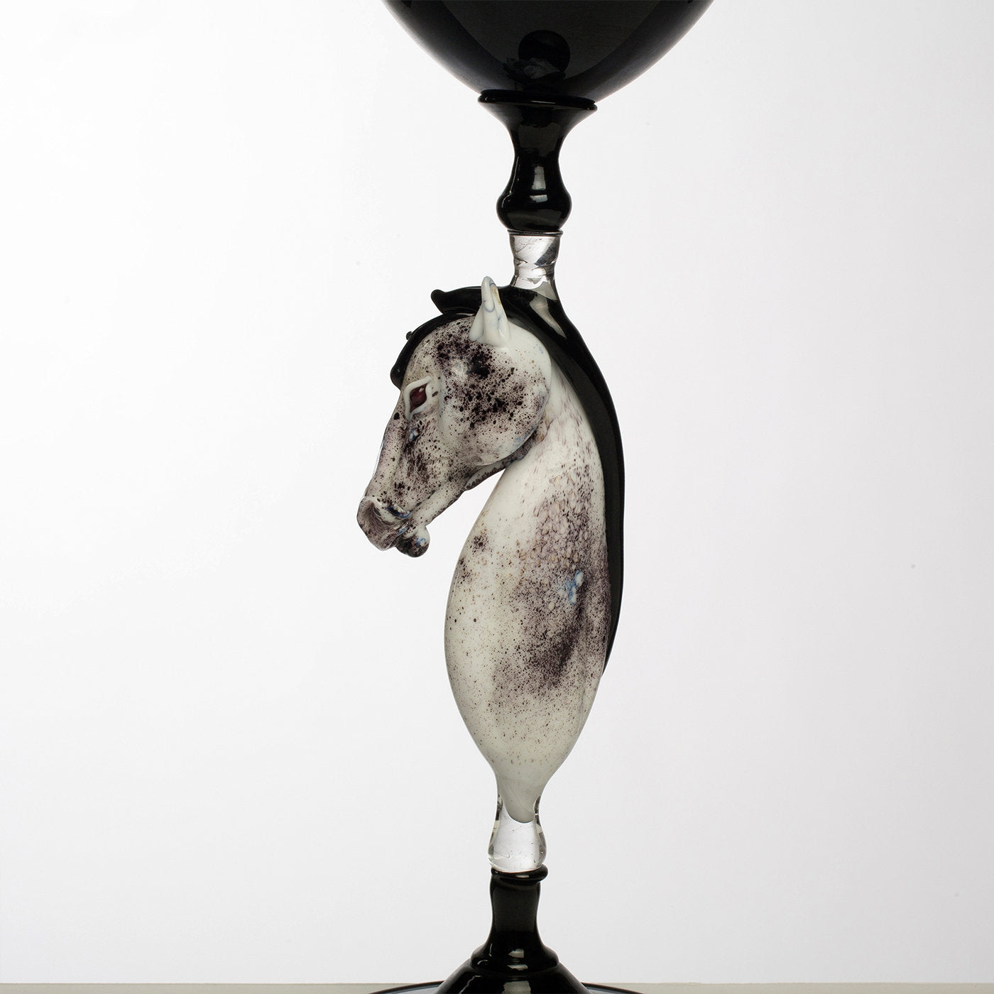 Bicchiere da vino Horse Murano N°5 - Vista alternativa 2