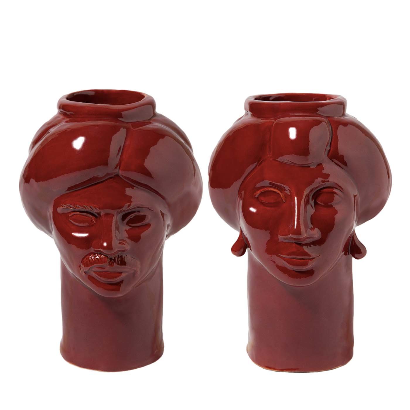 Rote Vasen von Solimano &amp; Roxelana - Hauptansicht