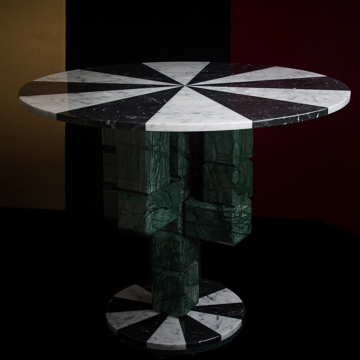 Caxus marble dining table 100 - Alternative view 1