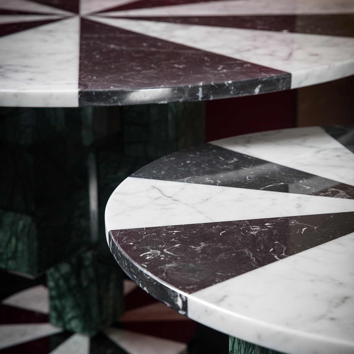 Caxus marble dining table 100 - Alternative view 2