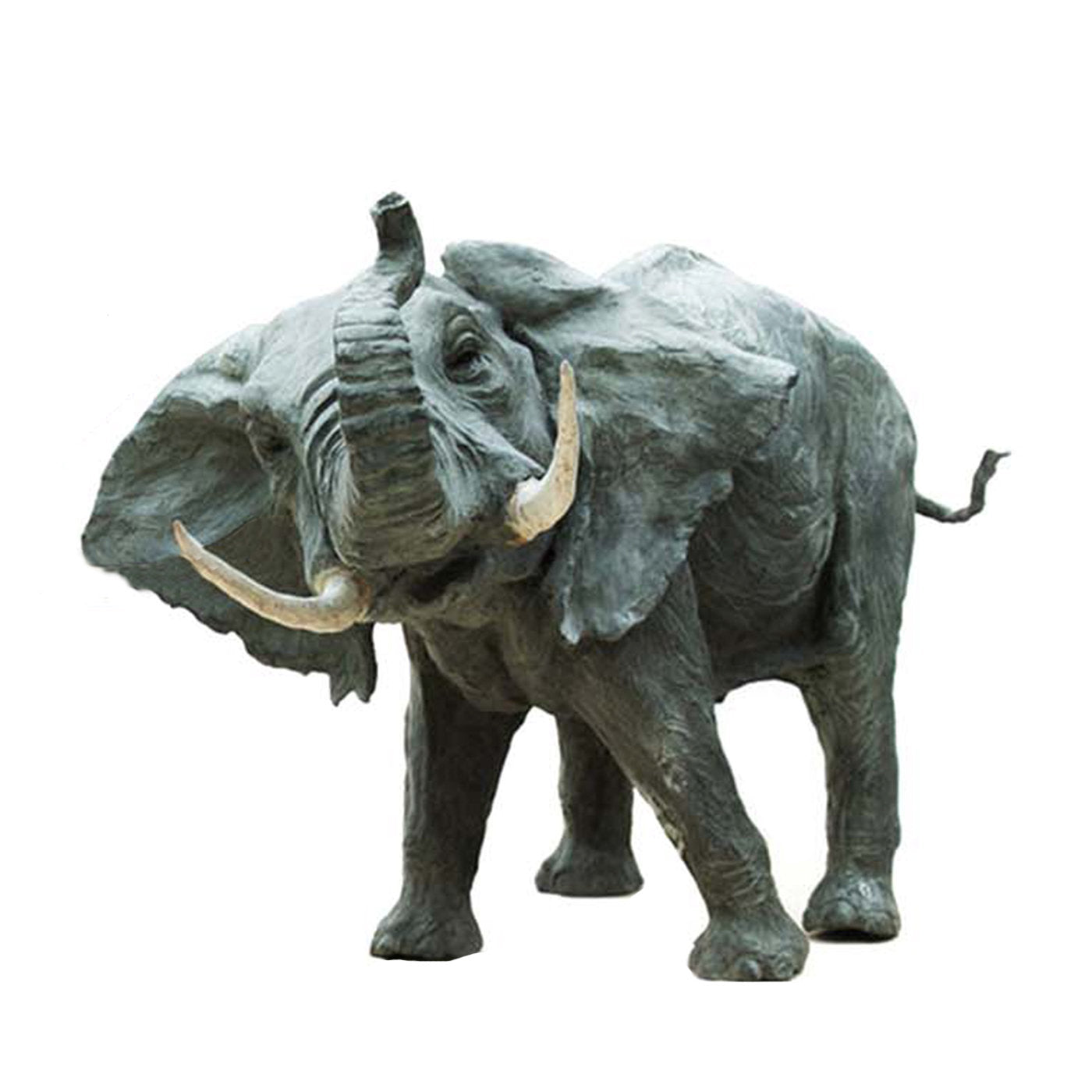 Afrikanische Elefanten-Skulptur - Hauptansicht