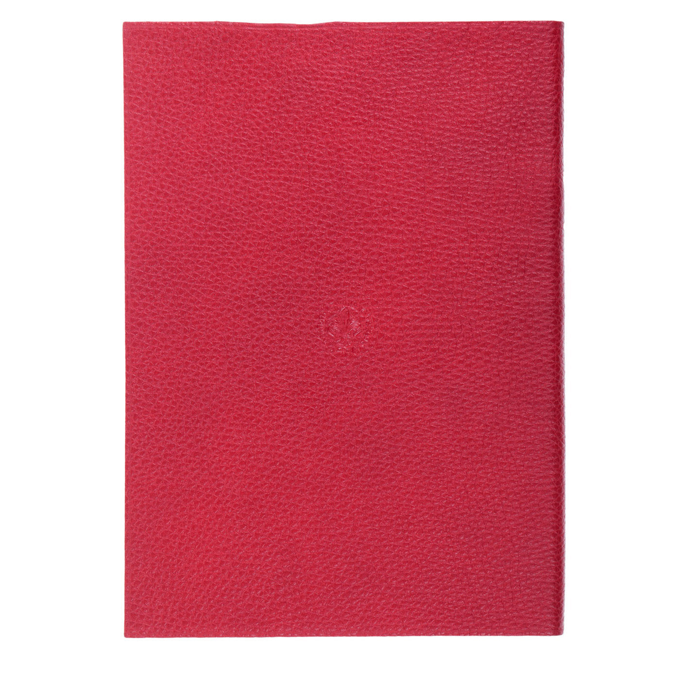 Gold Lily Cuaderno de cuero rojo - Vista alternativa 3