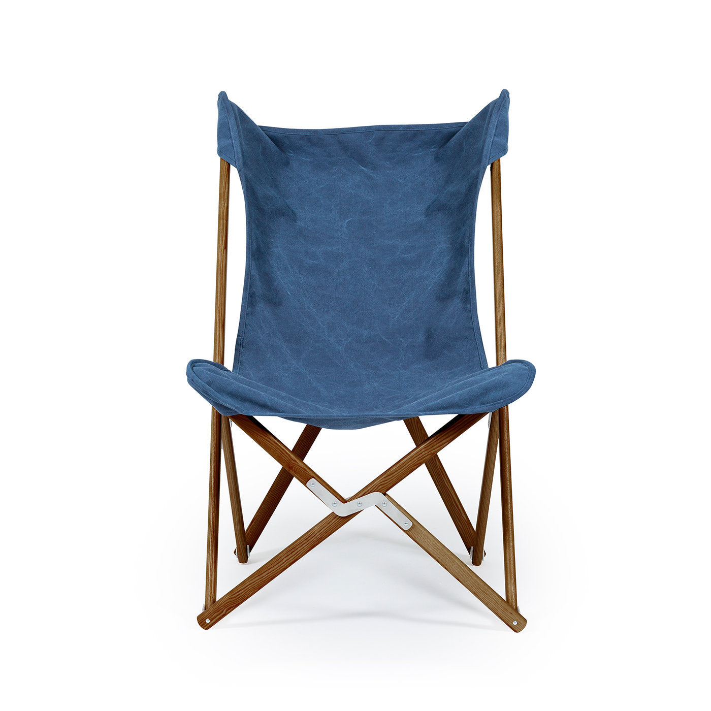 Tripolina Armchair in Blue Jeans - Alternative view 1