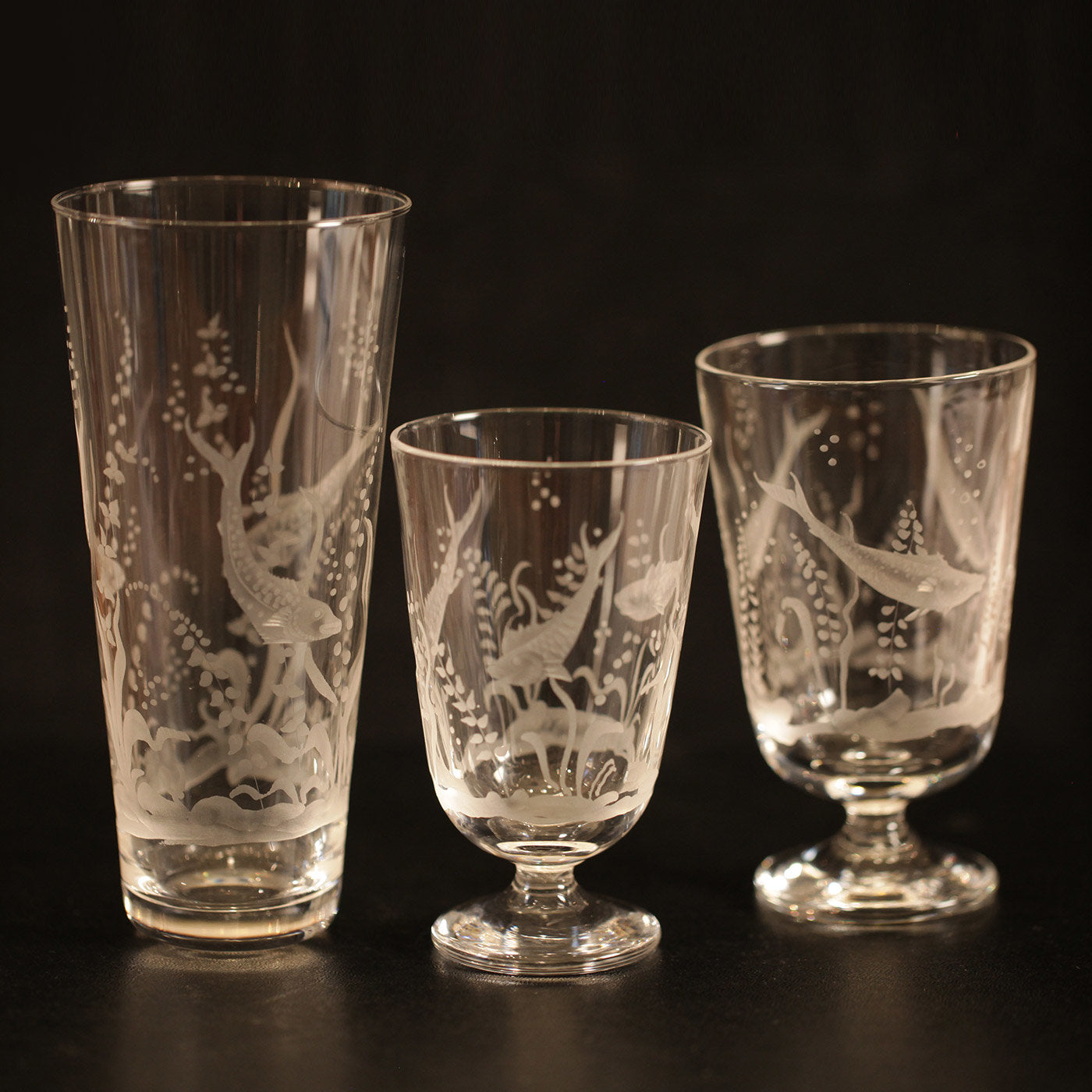 Set of 4 Ejermann Crystal Glasses - Alternative view 4