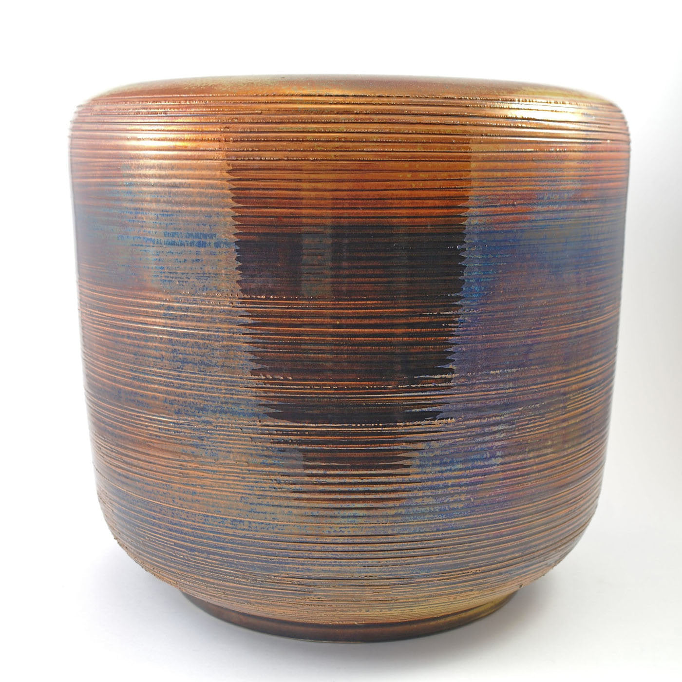 Birillo Graphium Black Copper Vase - Alternative view 1