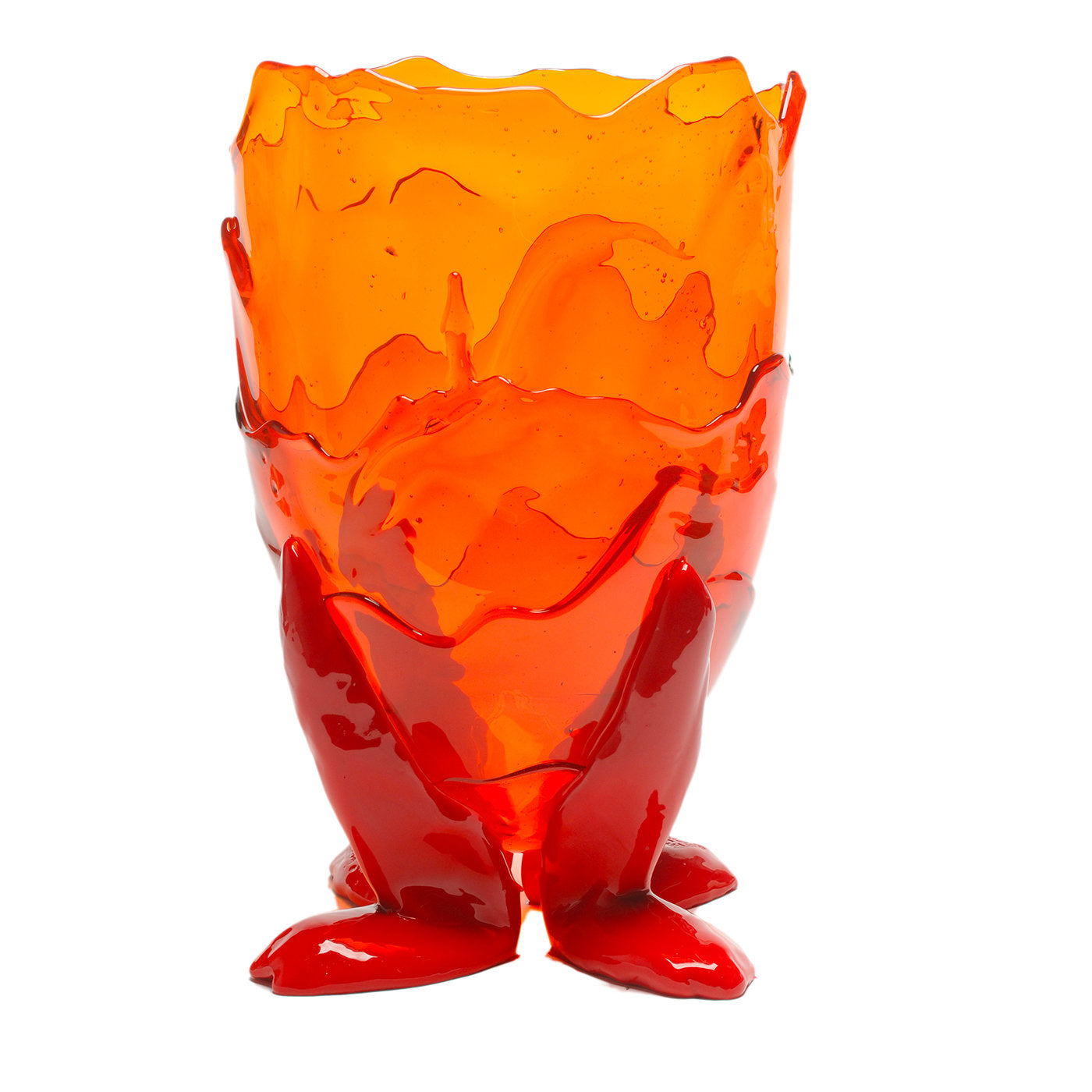 Clear Extracolor Large Vase By Gaetano Pesce - Alternative view 1