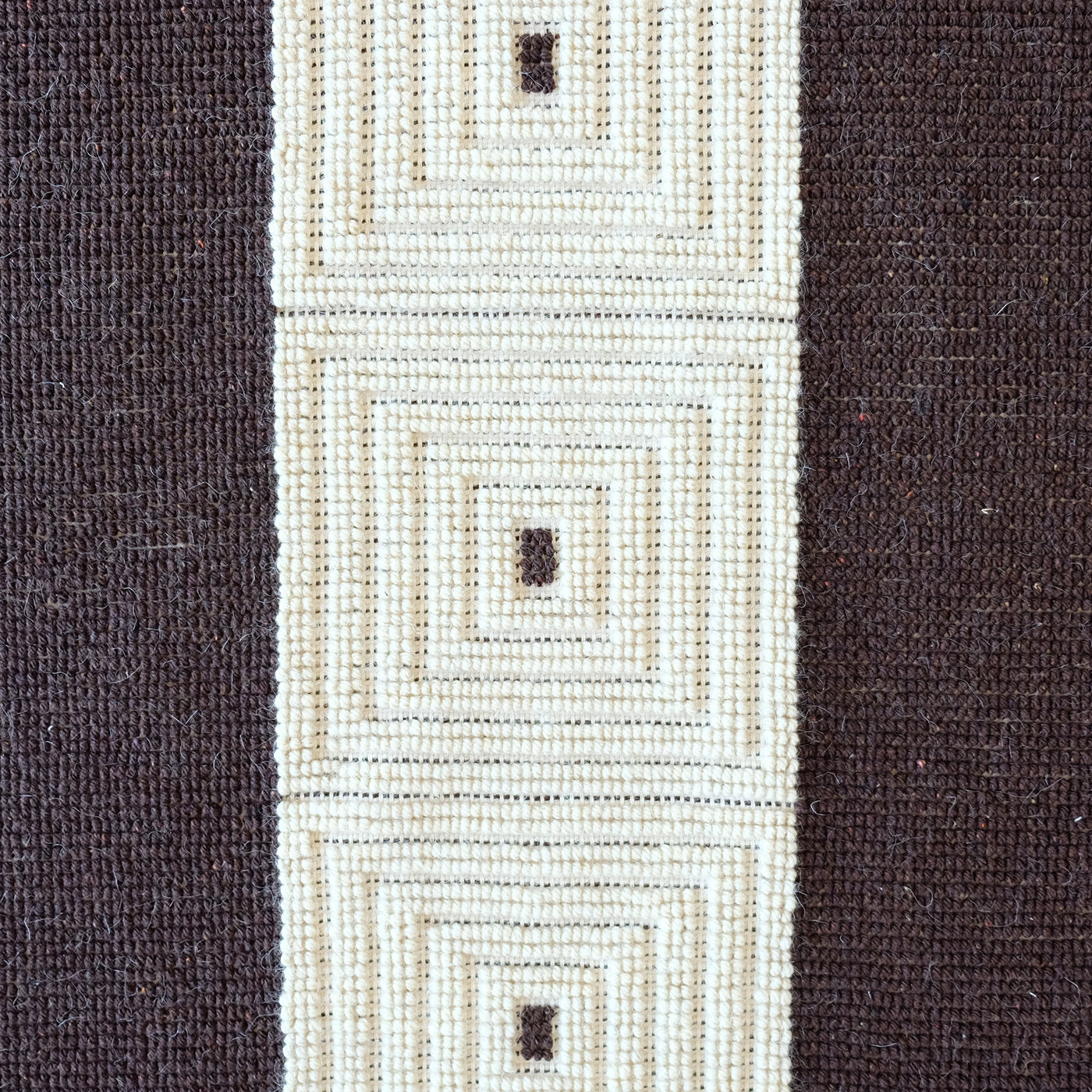 Quadrati Wool Sardinian Rug - Alternative view 1