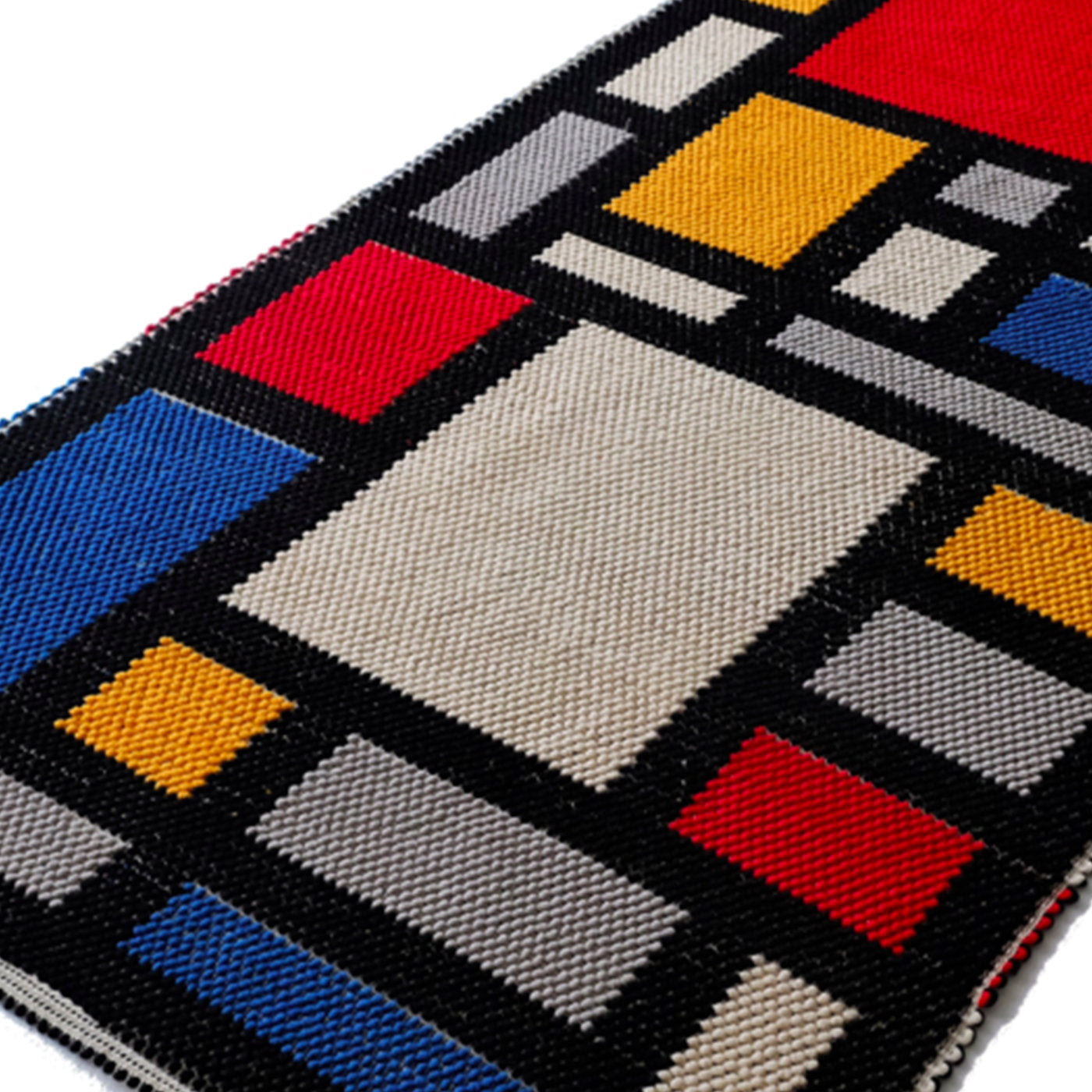 Tapis sarde en laine Mondrian - Vue alternative 1